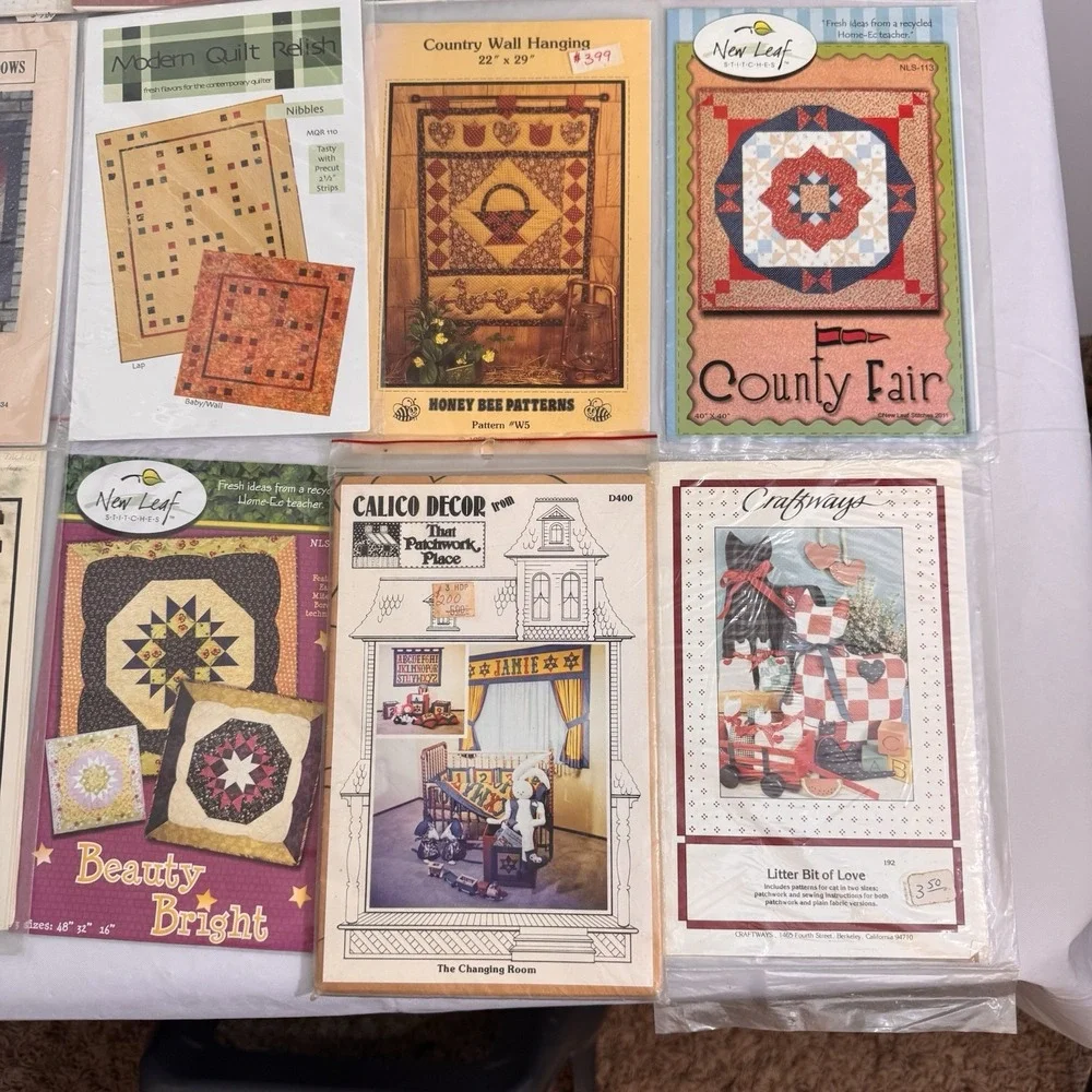 Vintage‎ Quilt Patterns And Projects 15 Patterns In Lot Grandmothers Collection